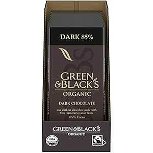 Green & Black's I[KjbN _[N`R[g o[AJJI 85%ANX}X `R[g Mtg XgbLO X^bt@[YA3.17 IX o[ (10 pbN) Green & Black's Organic Dark Chocolate B