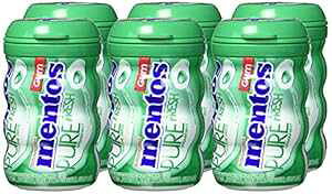 gX sAtbVKAXyA~gA6pbN {Ji_A} Mentos Pure Fresh Gum, Spearmint, Pack of 6 {Imported from Canada}
