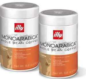 C[ G`IsA 8.8 IXSR[q[ (2 pbN) 7881 illy Ethiopian 8.8 Ounce Whole Bean Coffee (2 Pack) 7881