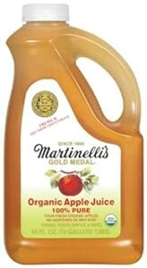 Martinelli's AbvW[X I[KjbNA64 IX (6 pbN) Martinelli's Apple Juice Organic, 64-Ounce (Pack of 6)