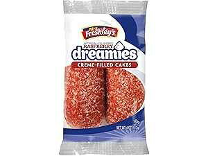 Mrs.Freshleys �N���[�����胉�Y�x���[�P�[�L�A4 �I���X -- 1 �P�[�X������ 48 �B Mrs. Freshley's Mrs.Freshleys Creme Filled Raspberry Cake, 4 Ounce -- 48 per case.