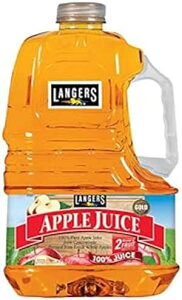 W[Y 100% W[XAAbvA101.4 IX (4 pbN) Langers 100% Juice, Apple, 101.4 Ounce (Pack of 4)