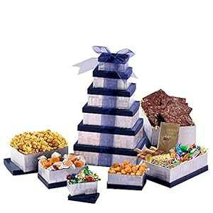 u[hEFC oXPbgeBA[Y nbs[o[Xf[j`R[g Mtg ^[ Broadway Basketeers Happy Birthday Celebration Chocolate Gift Tower