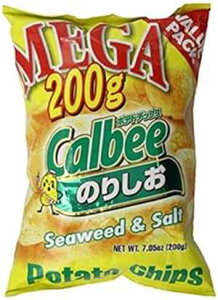 Jr[ C|eg`bvXA7.05IX Calbee Seaweed and Salt Potato Chips, 7.05 Ounce