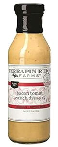 Terrapin Ridge Farms x[Rg}g`hbVO ? 12 tʃIX̃{g ??1  Terrapin Ridge Farms Bacon Tomato Ranch Dressing One 12 Fluid Ounce Bottle
