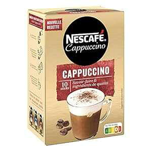 lXJtF Jv`[m XeBbN 10{ Nescaf? Nescaf Cappuccino 10 Sticks