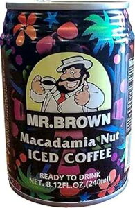 ~X^[uEACXR[q[A}J_~AibcA24 - 8.12IX Mr. Brown Iced Coffee, Macadamia Nut, 24 - 8.12-Ounce Cans