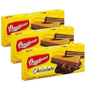 Bauducco `R[g EGn[XA5.82 IX X[u (3 pbN) Bauducco Chocolate Wafers, 5.82-Ounce Sleeve (3 Pack)