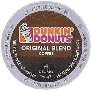 _Lh[ic IWiuh ~fBA[XgR[q[ 12KJbv L[O[J[p Dunkin' Donuts Original Blend Medium Roast Coffee, 12 K Cups for Keurig Makers