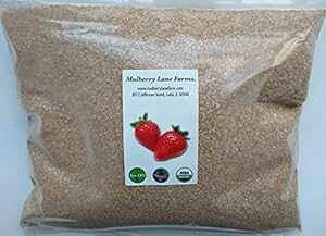 小麦ふすま、32 オンス (2 ポンド)、USDA 認定オーガニック、非遺伝子組み換え、バルク、米国製品、マルベリー レーン ファームズ Wheat Bran, 32 Ounces (2 Pounds), USDA Certified Organic, Non-GMO, Bulk, Product