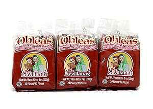 JWF^t~jEGn[X 10g/jbg (3 pbN - 20 /pbN) - v 60 jbg Las Sevillanas Mini Wafer with Cajeta 10g/Unit (3 Packs - 20pcs/Pack) - 60 Units Total