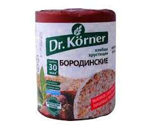 Dr.R[i[u{WXL[vNXvubh 100g (3pbN) Dr. Korner "Borodinskiye" Crispbread 100g (3-pack)