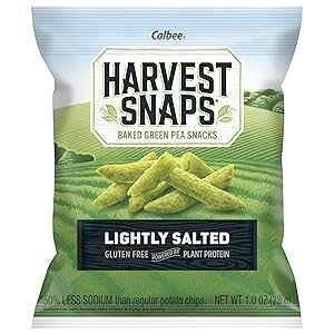 1.5 Pound (Pack of 1), Lightly Salted Snack Crisps, Harvest Snaps Veggie Chips (Lightly Salted Snack Crisps) Powered by Plant Protein, Gluten Free, Non-GMO Baked Vegetable Crisps Made in USA (24 Snack Packs)