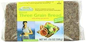 ���X�e�}�b�n �u���b�h 3 ���A17.6 �I���X (6 �p�b�N) Mestemacher Bread Three Grain, 17.6-Ounce (Pack of 6)