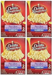 Orville Redenbacher's Orville Redenbacher, Pour Over Movie Theater Butter Popcorn, 9.9oz Box (Pack ...