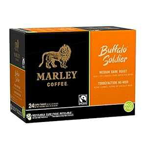 }[[R[q[ VOT[u KJbvΉJvZAobt@[\W[A~fBA_[N[XgA24 - pbP[W͈قȂꍇ܂ Marley Coffee Single Serve K-Cup Compatible Ca