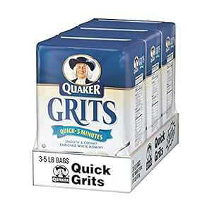 NCbN Obc NG[J[ 炩ŃN[~[ȃeNX`[A15 |h Quick Grits Quaker Smooth And Creamy Texture, 15 Pound