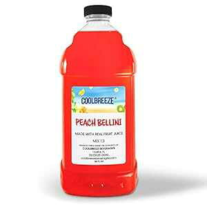 Coolbreeze  ɎgpłA퉷ۑ\ȗⓀOj[^ XbV hN ~bNX - 64 IX̃{g ??1 { - s[` x[j XbV Coolbreeze Beverages Ready to Use Shelf Stable, Fr