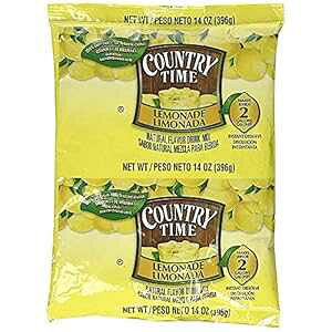 Country Time l[h hN pE_[ ~bNX 14 IX pbN ( 2 K) - 邾ŊȒPɍ܂ l[h hN ~bNX (1 pbN) Country Time Lemonade Drink Powder Mix 1