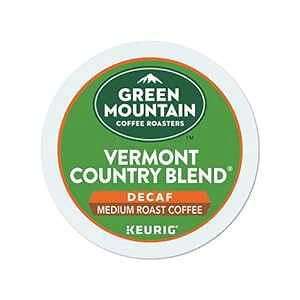 O[ }Ee R[q[ o[g Jg[ uh fJtFAL[O u[Yp 24 JEg K Jbv (2 pbN) Green Mountain Coffee Vermont Country Blend Decaf, 24 Count K-Cups For Keu