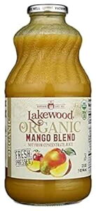 CNEbh I[KjbN }S[ W[XA32 tʃIX (6 pbN) Lakewood Organic Mango Juice, 32 Fl Oz (Pack of 6)