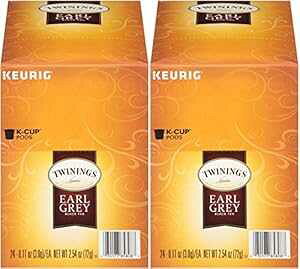 gCjO A[ OC eB[ L[O K Jbv |bh (48 ) Twinings Earl Grey Tea Keurig K-Cup Pods (48 Count)