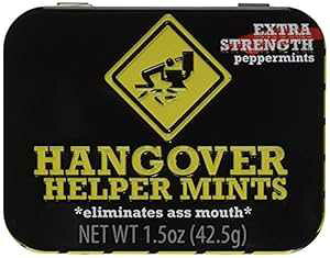 wp[~gʃGNXgXgOXMtgMOw݉W[N (1 ) Boston America Hangover Helper Mints Tin Extra Strength Gift Gag College Drinking Party Joke (1 Tin)