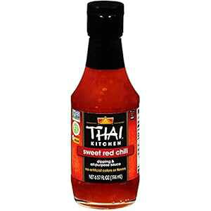 Thai Kitchen �O���e���t���[ �X�C�[�g���b�h�`���f�B�b�v�\�[�X�A6.57 �t�ʃI���X (6 �p�b�N) Thai Kitchen Gluten Free Sweet Red Chili Dipping Sauce, 6.57 fl oz (pack of 6)