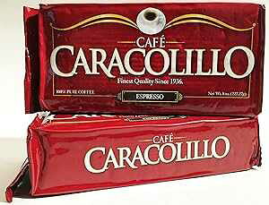Cafe Caracolillo Cuban Espresso Ground Coffee 250 g (Pack of2)