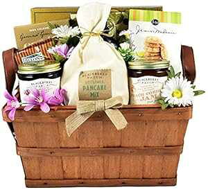 MtgoXPbgrbW ̓ ꂳ̂߂̒̒HAo^[~N Gift Basket Village Mother's Day Morning Breakfast for Mom, Buttermilk