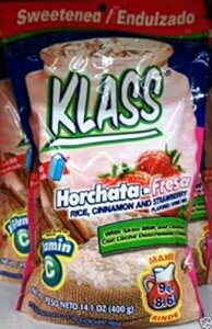 Klass Horchata Xgx[~bNX 14.1IX 3pbN Klass Horchata Strawberry Mix 14.1 Oz Pack of 3