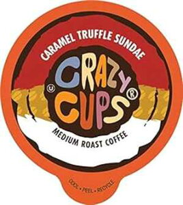 Crazy Cups L[O K Jbv}Vpt[o[R[q[ALgtTf[Azbg܂̓ACXhNAVOT[u 22 ATCN\ȃ|bh Crazy Cups Flavored Coffee 