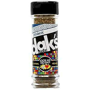 DAK's Spices SUPER GREEK - HĂ閳 DAK'S SPICES ALL NATURAL LOOK MA NO SALT! NO MSG DAK's Spices SUPER GREEK - Salt Free Seasoning to Enhance Any Meal