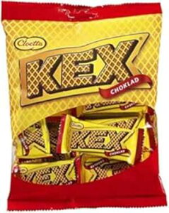 Cloetta Kex Choklad - `R[g~jEGn[X 156g Cloetta Kex Choklad - Chocolate Filled Mini Wafers 156g