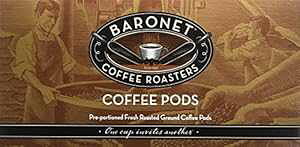 Baronet Coffee pvL XpCX R[q[ |bh 54  Baronet Coffee Pumpkin Spice Coffee Pods, 54 Count