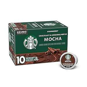X^[obNX t[o[ K Jbv R[q[ |bh ? L[O u[YpJ JtF e ? 1  (10 |bh) Starbucks Flavored K-Cup Coffee Pods Mocha Caff Latte for Keurig Brewers 1 box (10 pods)