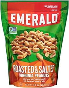 Gh [Xg & \ebh s[ibc 10 IX (3 pbN) Emerald Roasted & Salted Peanuts 10 oz (Pack of 3)