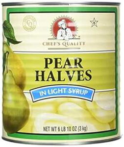 VFtYi̗mCgVbvA106IX Chef's Quality Chefs Quality Pear Halves In Light Syrup, 106 Ounce