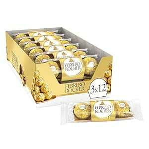 tF VF 3PC {bNX 12CT SVQQPE FERRERO ROCHER 3PC BOX 12CT