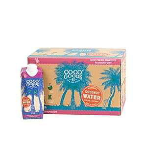 CocoGoods Co VOIW i` RRibc EH[^[ tbV pbV t[c W[X 16.9 fl. IX (12 pbN) COCOGOODSCO CocoGoods Co Single-Origin Natural Coconut Water with Fre