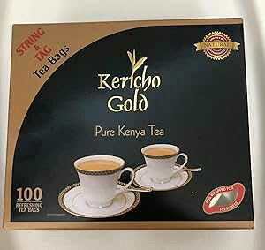 P`S[h PjAzC Kericho Gold Pure Kenya Tea string foil wrapped