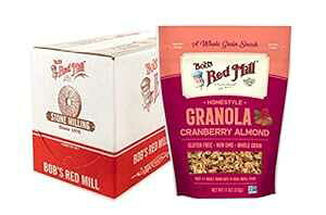 {uY bh~ z[X^C Nx[ A[h Om[A11 IX (6 pbN) Bob's Red Mill Homestyle Cranberry Almond Granola, 11-ounce (Pack of 6)