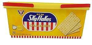 MY San SkyFlakes NbJ[  K[bN 800g M.Y. San SkyFlakes Crackers Individually Wrapped Garlic Flavor 800g