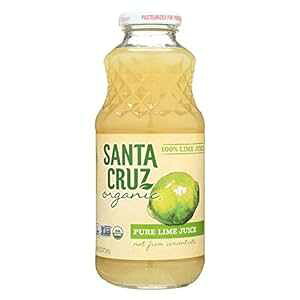 T^N[Y I[KjbN 100 p[Zg C W[XA16 IX -- 1 P[X 8 B Santa Cruz Organic 100 Percent Lime Juice, 16 Ounce -- 8 per case.