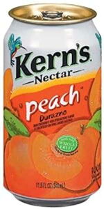 Kerns s[` lN^[A11.5 IX (24 pbN) Kern's Kerns Peach Nectar, 11.5-Ounce (Pack of 24)