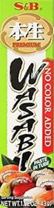 S&B v~A킳уy[Xg `[uA1.52 IX S&B Premium Wasabi Paste in Tube, 1.52 Ounce