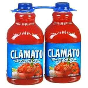 N}g g}gJNe 64IX (2pbN) Clamato Tomato Cocktail 64 oz (Pack of 2)