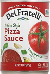 Dei Fratelli SVR̂ŏng}gsU\[X - sgpAy[XgsgpA`qg݊AOet[ (15 IXʁA6 pbN) Dei Fratelli Pizza Sauce from All-Natural Vine-R