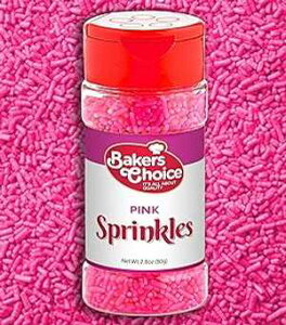 Bakers Choice x[LOpsN XvN - ACXN[gbsOpW~[Y XvN - isgpAR[V[ 2.8 IX Baker's Choice Bakers Choice Pink Sprinkles for Baking - Jimmies Spri