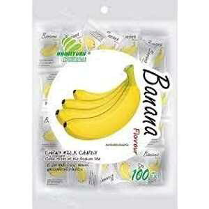 My Chewy Milk Candy Chewy Delicious Banana Flavor Net Wt 360 G (100 Pelets) X 1 Bags by Sandee shop My Chewy Milk Candy Chewy Delicious Banana Flavor Net Wt 360 G (100 Pellets) X 1 Bags by Sandee shop